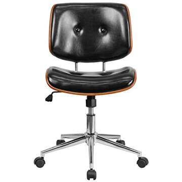 Sleek Low Back Ergonomic Office Chair for Ultimate Comfort