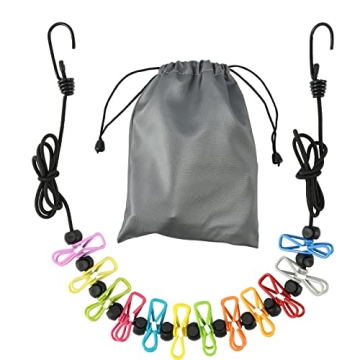 Retractable Portable Clothesline for Travel - Easy Drying Anywhere