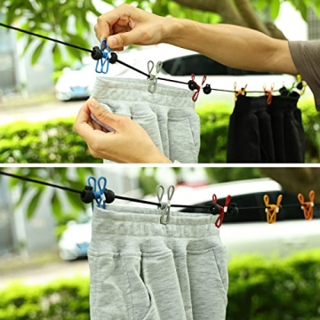 Portable Clothesline for Travel | Retractable & Convenient
