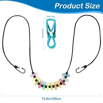 Portable Clothesline for Travel | Retractable & Convenient