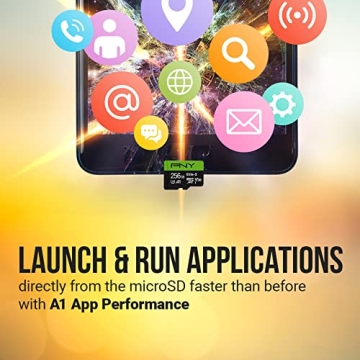 PNY 256GB Elite-X microSD Card - Fast, Reliable Storage Solution