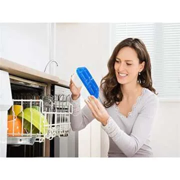 AQSXO 5 Pcs Bento Snack Food Containers, Divided Food Storage with Lids for Travel, Reusable Meal Prep Lunch Containers.