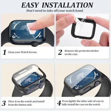 Tempered Glass Screen Protector for Apple Watch 44mm