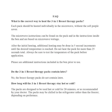 Lansinoh Breast Therapy Packs for Moms - Comfort & Relief