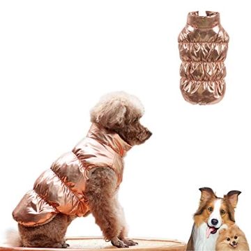 SunteeLong Winter Puppy Dog Cotton Coats Waterproof Pet Clothes Windproof Dog Snowsuit Dog Jacket Wa...