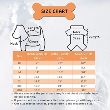 SunteeLong Waterproof Dog Jacket for Cold Weather