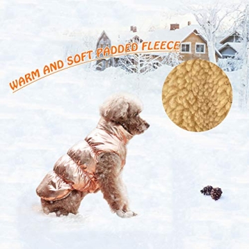 SunteeLong Waterproof Dog Jacket for Cold Weather