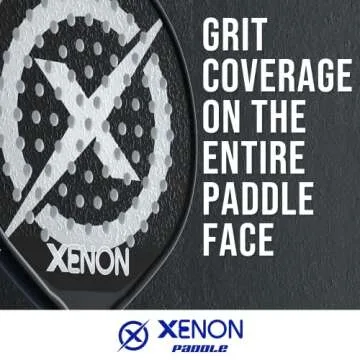 Xenon Vortex Platform Tennis Paddle | Oversize Head | Even Balance Point | Medium Firmness Foam Core | Power and Control | 4.25” Grip, Pink