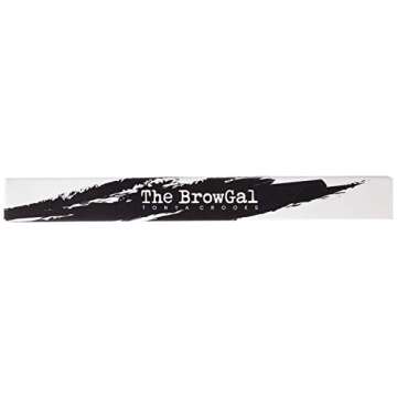 The BrowGal Skinny Eyebrow Pencil, Flawless Brows Medium Brown, 0.04oz