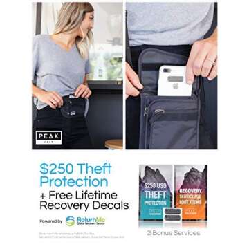 Peak Gear Travel Money Belt | Ultimate RFID Protection Wallet
