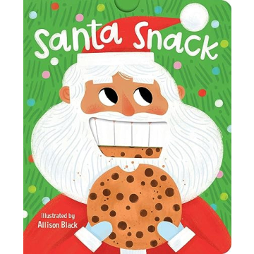 Santa Snack (Crunchy Board Books) - Interactive Holiday Adventure for Kids