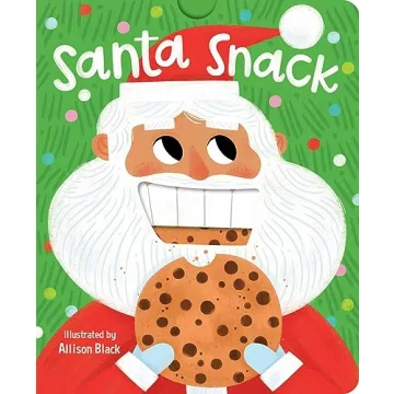 Santa Snack (Crunchy Board Books) - Interactive Holiday Adventure for Kids