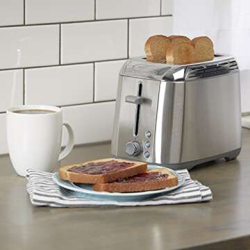 BLACK+DECKER Rapid Toast 2-Slice Toaster Stainless Steel
