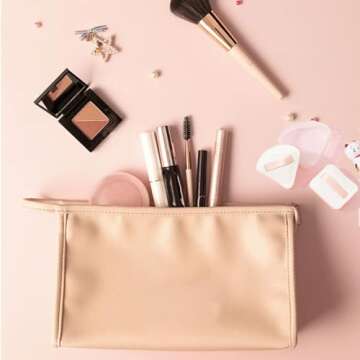 Triangle Powder Puff Holder Cases for Travel