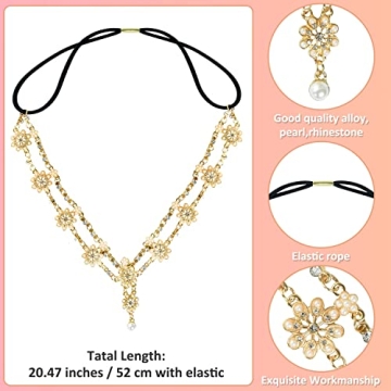 Elegant Gonioa Head Chain for Weddings and Special Occasions