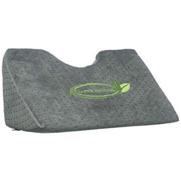 Lumia Wellness Cervical Traction Wedge Pillow - Neck Support Pillow, FSA/HSA Eligible, TMJ & Neck Pa...