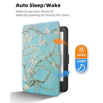 WALNEW Kindle Paperwhite 2012-2017 PU Leather Case