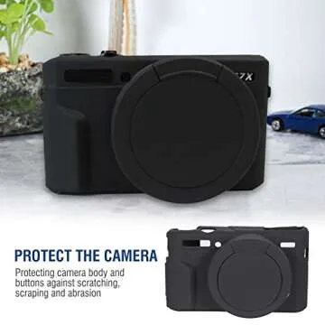 Lightweight Soft Silicone Camera Case for G7XII