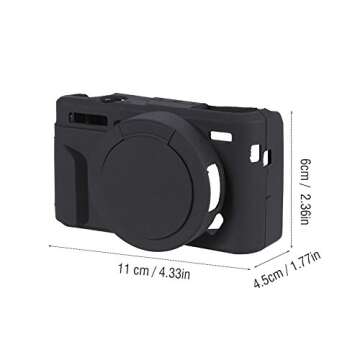 Lightweight Soft Silicone Camera Case for G7XII