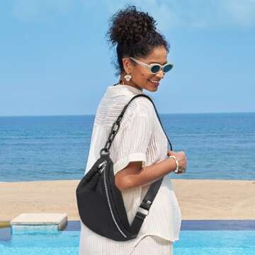 Haytijoe Bum Bag Plus Size Fanny Pack for Women Fashion Waist Pack Travel Crossbody Bags Belt Bag(02...