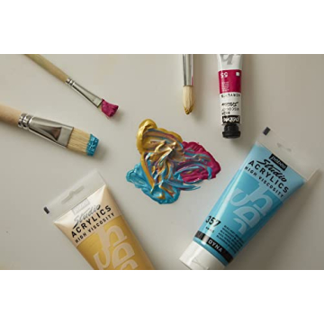 Pebeo Acrylic Fine Studio Paint - Precious Gold 100ml