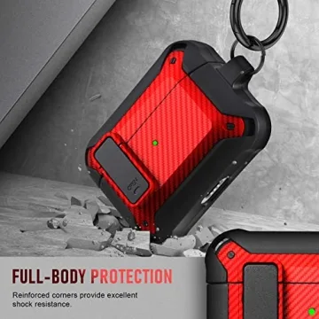 Maxjoy AirPods Pro 2nd Gen Case with Secure Lock Clip