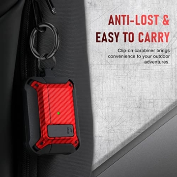 Maxjoy AirPods Pro 2nd Gen Case with Secure Lock Clip