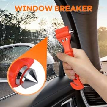 SINSEN Car Safety Hammer Set - Essential 2-in-1 Emergency Escape Tool