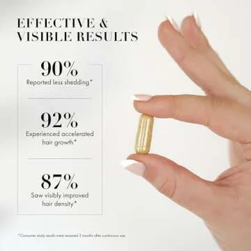 Goldie Locks Hair Growth Supplements Original Formula | Promotes Stronger & Healthier Hair | Vitamins that Enhance Hair, Skin, and Nails