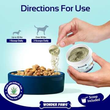 Wonder Paws Dental Powder for Effective Dog Oral Care