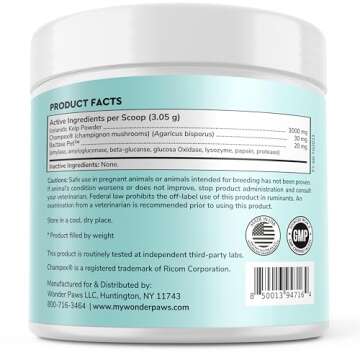 Wonder Paws Dental Powder for Effective Dog Oral Care