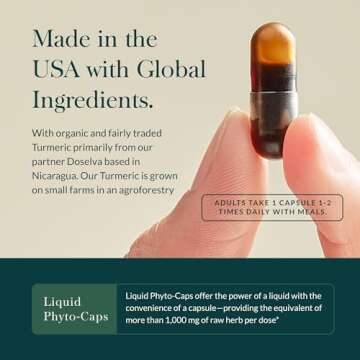 Gaia Herbs Turmeric Supreme Extra Strength - Helps Reduce Occasional Swelling from Normal Wear & Tear - with Turmeric Curcumin & Black Pepper - 60 Vegan Liquid Phyto-Capsules (Up to 60-Day Supply)