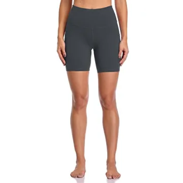 Colorfulkoala Women's High Waisted Biker Shorts with Pockets