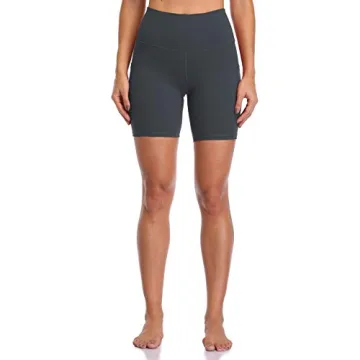 Colorfulkoala Women's High Waisted Biker Shorts with Pockets