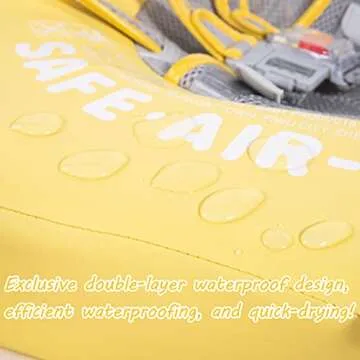 Mambobaby Float Baby Swim Float with Canopy and Tail