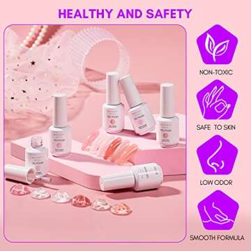 Makartt Gel Nail Polish Set for DIY Manicure & Nail Art