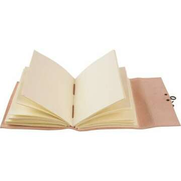 Owl Leather Journal - Vintage Handmade Notebook