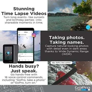 GoPro HERO7 Silver Waterproof Action Camera 4K HD Video
