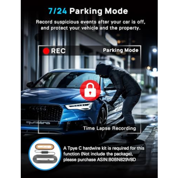 Navycrest 5G WiFi Dash Cam Front Rear 2.5K/1440p