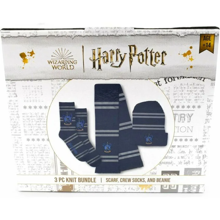 Harry Potter Scarf, Beanie & Socks Winter Set