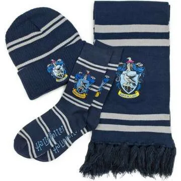 Harry Potter Scarf, Beanie & Socks Winter Set