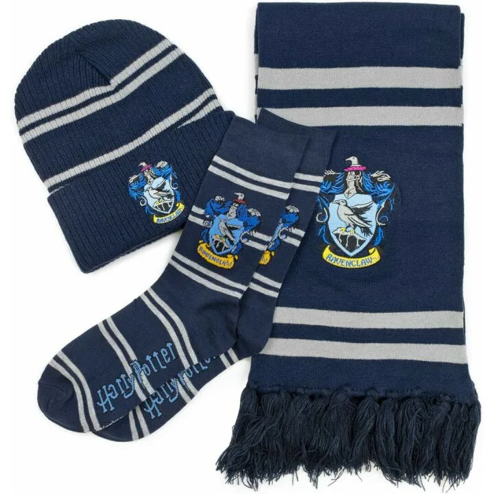 Harry Potter Scarf, Beanie & Socks Winter Set