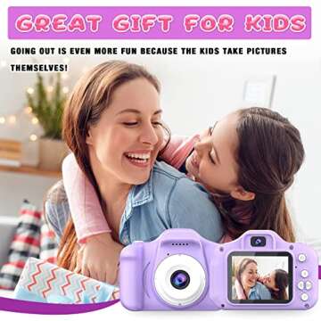 Dylanto Upgrade Kids Selfie Camera for Ages 3-9
