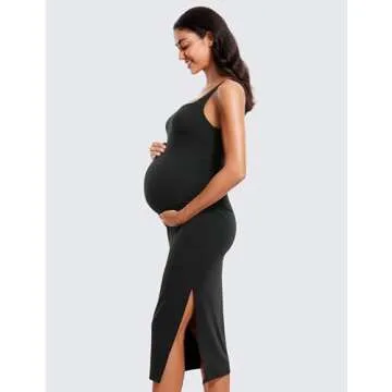 CRZ YOGA Maternity Dress for Comfort & Style