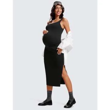 CRZ YOGA Maternity Dress for Comfort & Style
