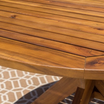 Stunning Outdoor Acacia Wood Dining Table for Gatherings
