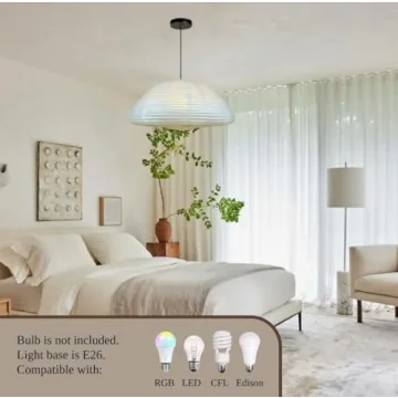 Nogy Rice Paper Lantern Lamp - Soft Ambient Lighting for Home