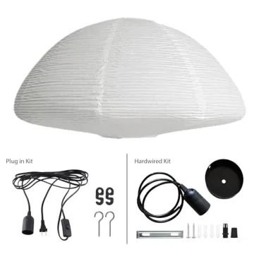 Nogy Rice Paper Lantern Lamp - Soft Ambient Lighting for Home