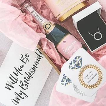 Lorcolais Bridesmaid Hair Ties Bachelorette Party Favors Set