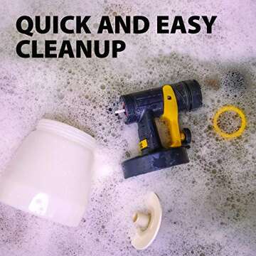 Wagner Spraytech 0529042 Control Spray 250 HVLP Stain Sprayer for Staining and Sealing Indoor/Outdoor Home Projects